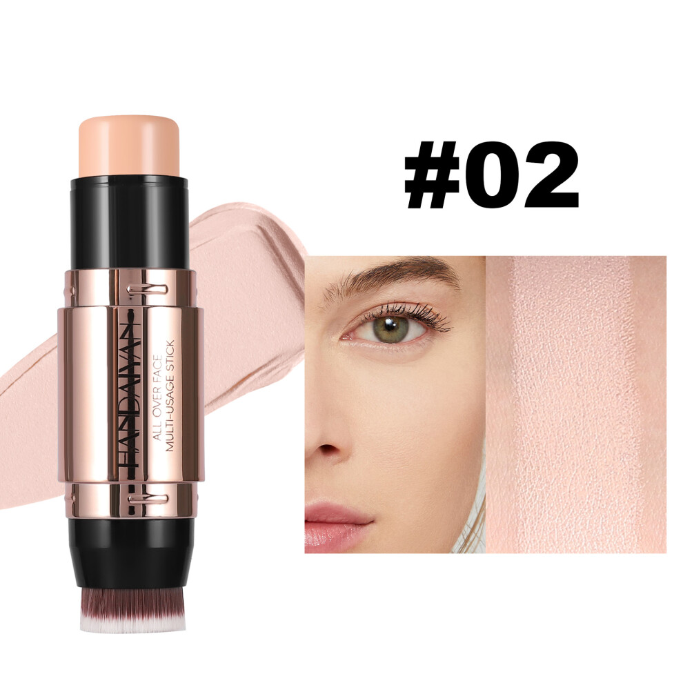 (02#) Double-End Highlighter Contour Sticks Waterproof