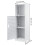 Bathroom Storage Unit,Cabinet Floor Standing Storage Tall Cupboard 1