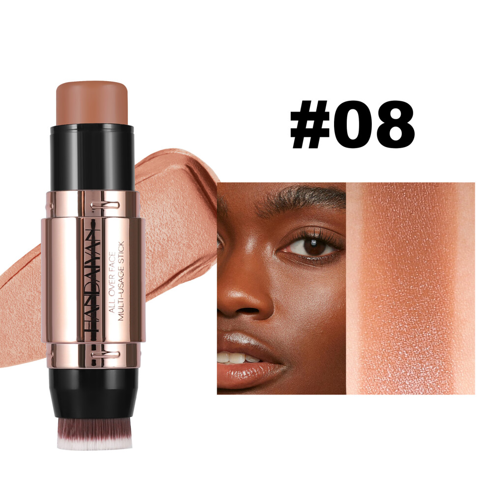 (08#) Double-End Highlighter Contour Sticks Waterproof
