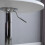 Homcom HOMCOM 60cm Adjustable Height Round Bar Table with Swivel Top White 16