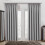 (SILVER, 90 x 90) Thermal Insulated Curtains Ring Top 1