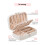 Earrings Jewelry Storage Box - Beige 5