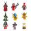 Set de 24 de figurine mini Ninjago: Kai, Jay, Sensei Wu, Master – blocuri de construcție, jucării 4
