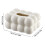 Living And Home (Milk White) Stylish Ceramic Tissue Box 7