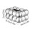 Living And Home (Silver) Stylish Ceramic Tissue Box 7