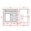 750mm Vanity Unit Basin Sink Floorstanding Cabinet & Handle Waterproof 4