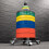 GYM MASTER Olympic Bumper Plate Storage Stacker Trolley 3