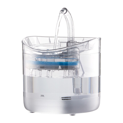 Living And Home Transparent Automatic Pet Water Dispenser Cat Fountain 2