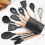 Living And Home (Black) 11-piece Silicone Kitchen Utensil Set for Nonstick Cookware 1