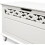 Storage Chest Wooden Bench Coffee Table Trunk with Handles White 5