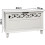 Storage Chest Wooden Bench Coffee Table Trunk with Handles White 6