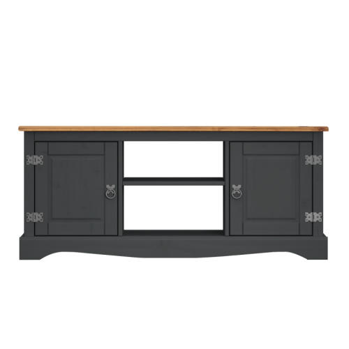 Mercers Furniture Corona Charcoal 2 Door Media Unit 2