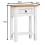 Mercers Furniture Corona White 1 Drawer Console Table Solid Wood Pine Wooden Hallway 4