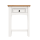 Mercers Furniture Corona White 1 Drawer Console Table Solid Wood Pine Wooden Hallway 3