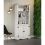 Mercers Furniture Corona White 2 Door Large Bookcase 1