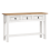Mercers Furniture Corona White 3 Drawer Console Table 2
