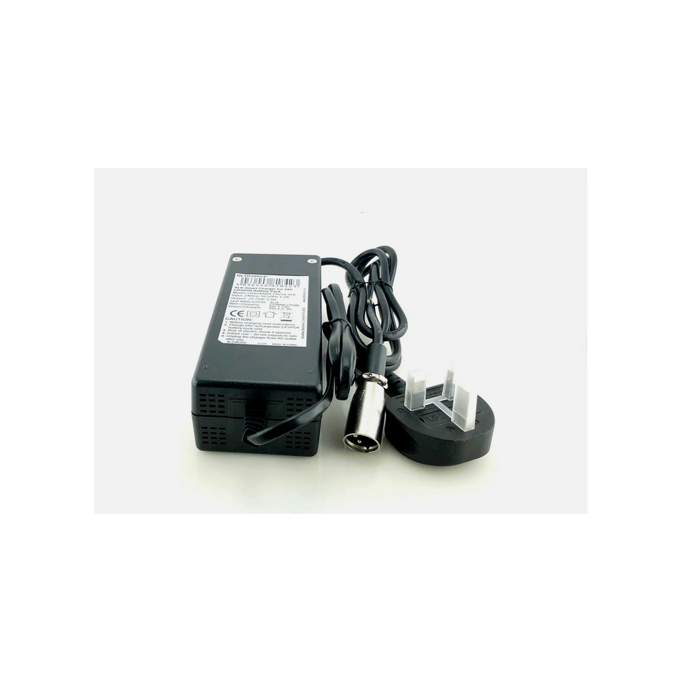 Ultramax 24V 5Ah XLR Lithium (LiFePO4) Smart Charger