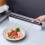 Living And Home Plastic Wrap Dispenser With Cutter Household Suction Cup Cutter 2