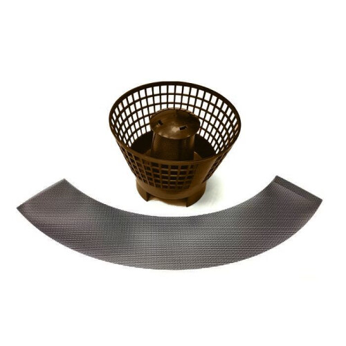 Fine Mesh Insert for Gutter Mate Diverter and Filter in Brown 2