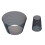 Fine Mesh Insert for Gutter Mate Diverter and Filter in Brown 4