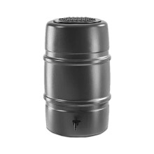 Grey Harcostar 227L Water Butt, Rain Barrel Water