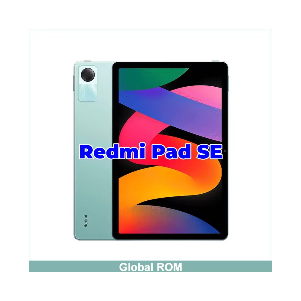 (Green Redmi Pad) Global ROM Xiaomi Redmi Pad SE Mi Tablet