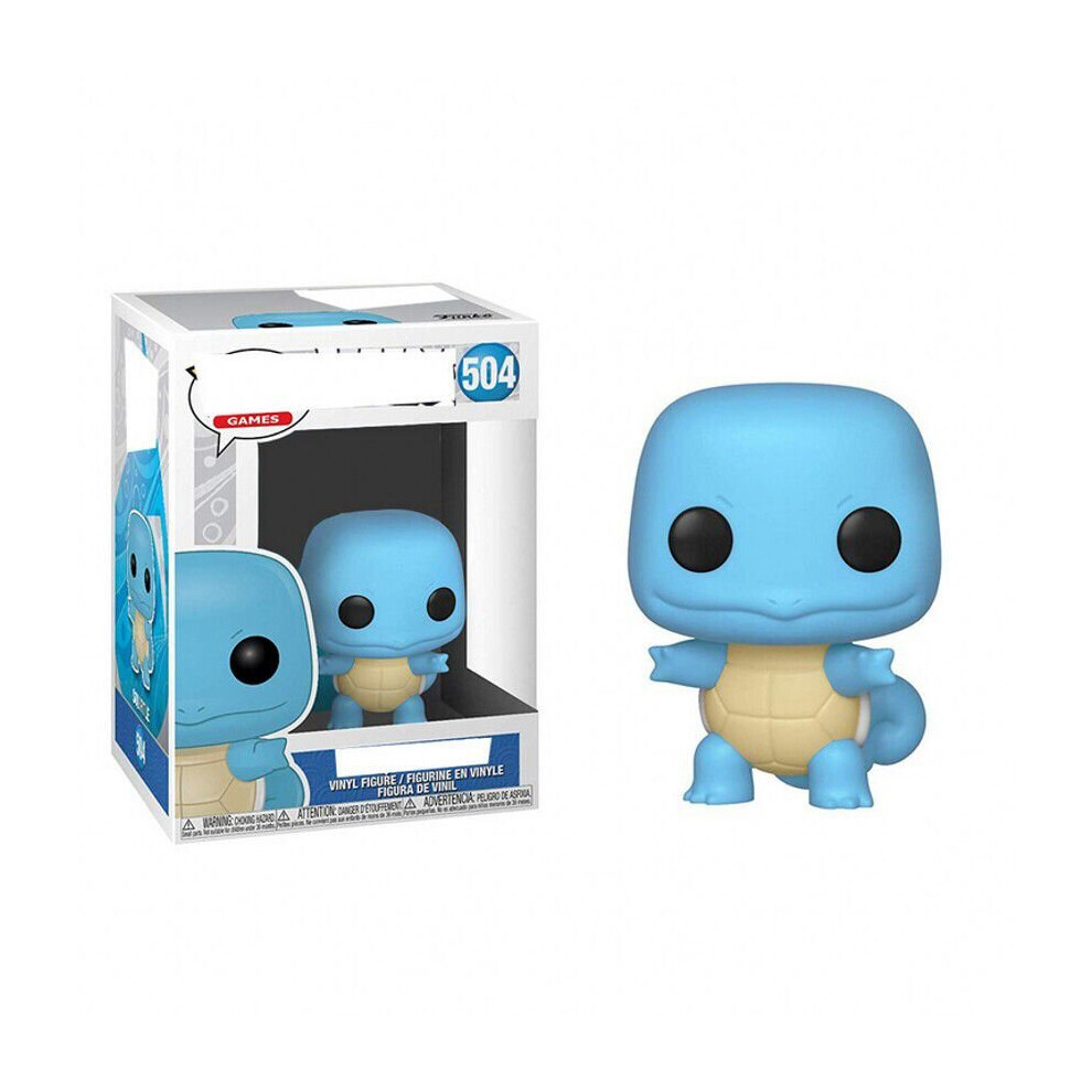 (Squirtle) Funko Pop Pokemon Action Figure Pikachu Bulbasaur Charmander Squirtle Kids Toys