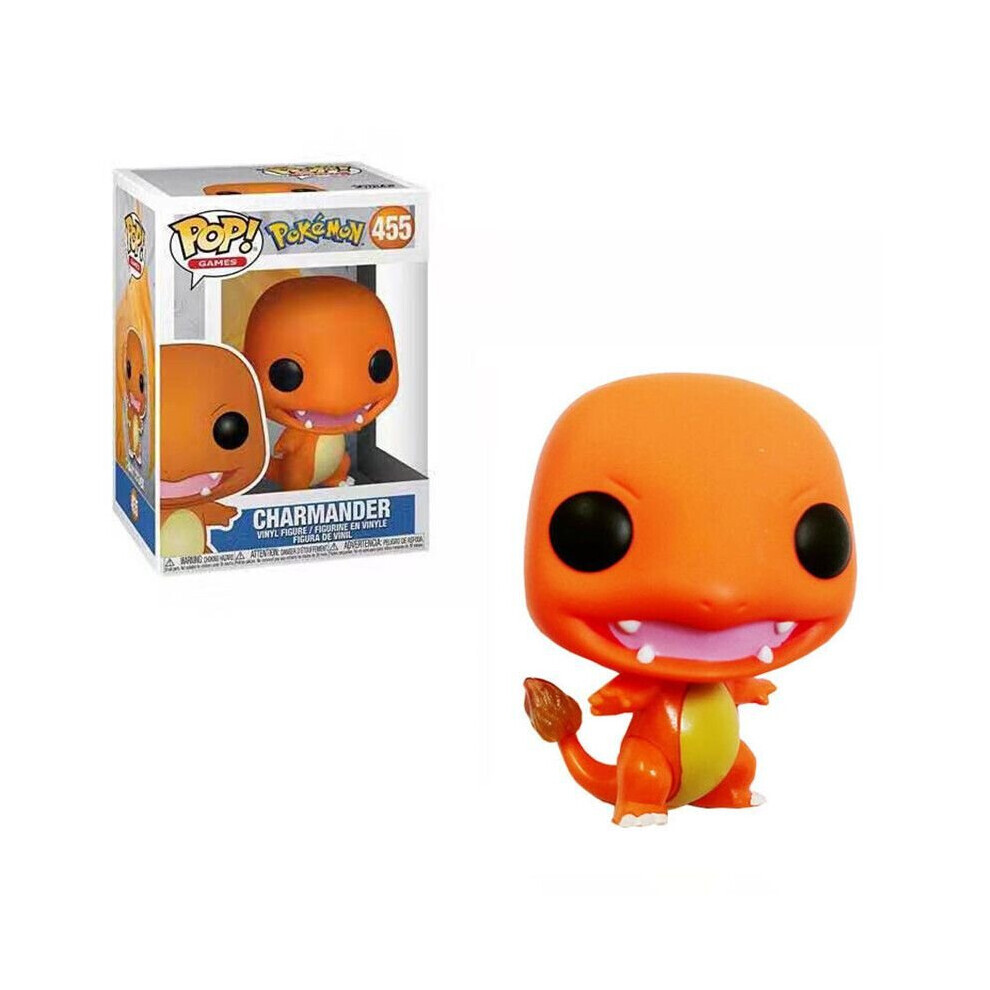 (Charmander) Funko Pop Pokemon Action Figure Pikachu Bulbasaur Charmander Squirtle Kids Toys