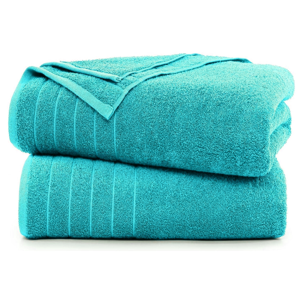 (1x Towels, Teal) Jumbo Bath Sheets 100% Pure Cotton Soft XL Towels