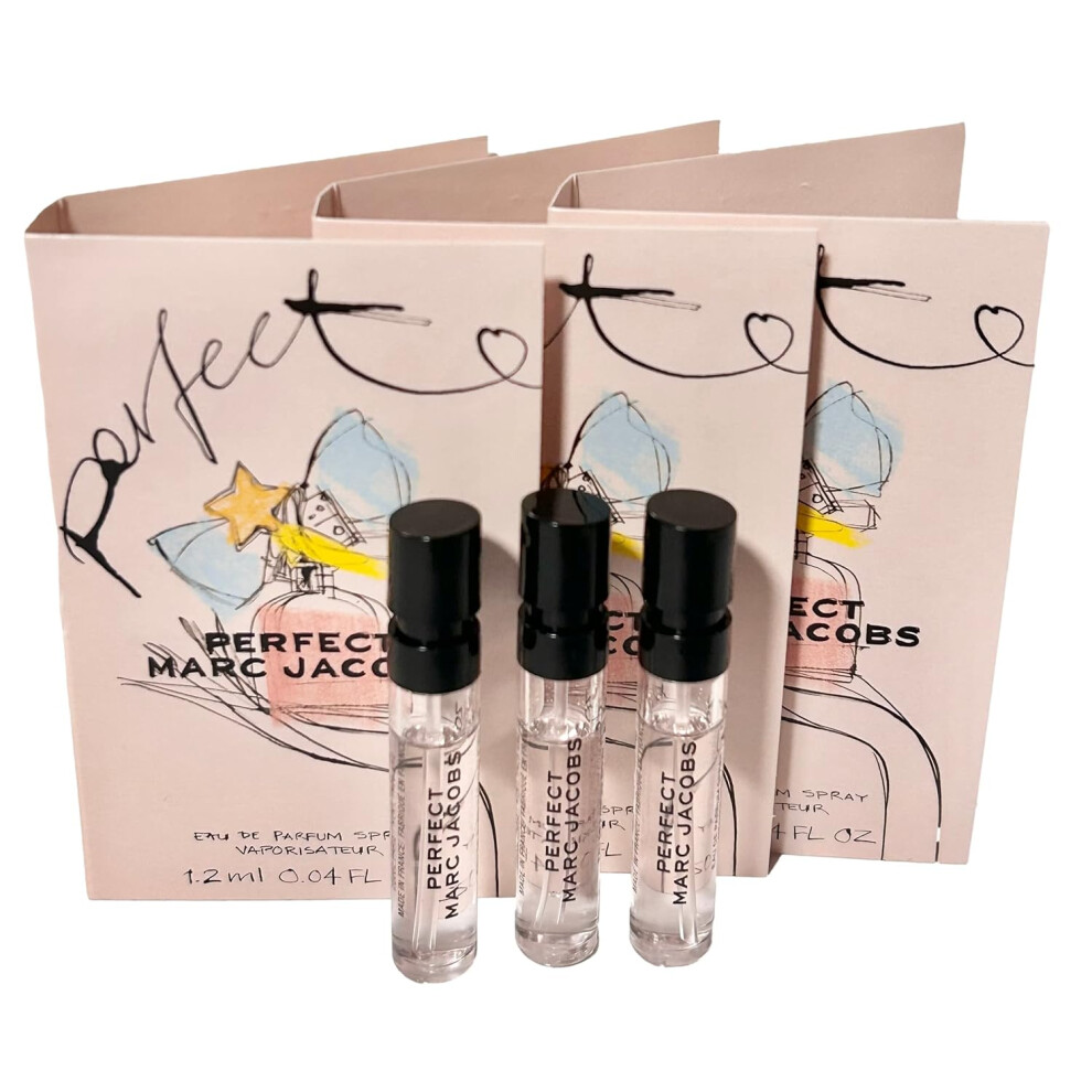 10 x Marc Jacobs Perfect Vial Eau de Parfum 1.2ml