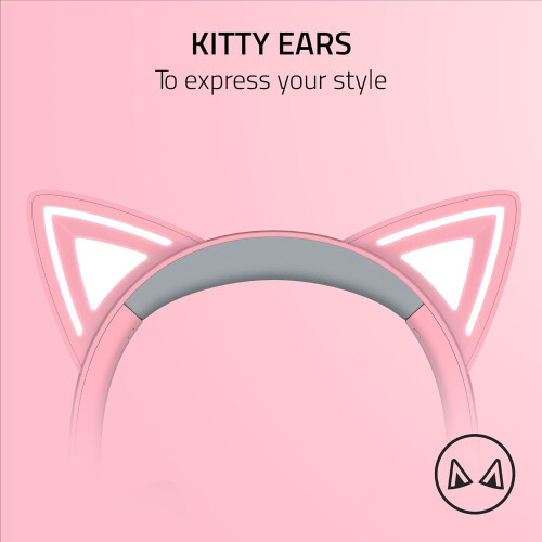 Razer Razer Kraken Kitty V2 USB Wired Gaming Headset - Pink 1
