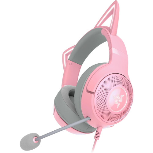 Razer Razer Kraken Kitty V2 USB Wired Gaming Headset - Pink 2