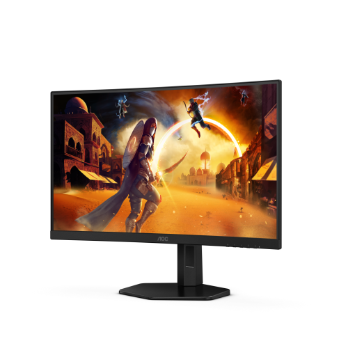 AOC Monitor curvo AOC Gaming CQ27G4X - QHD de 27 polegadas, 180 Hz, 0,5 ms, FreeSync Prime, HDR10