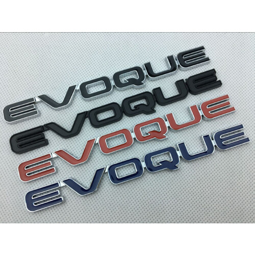(black) Applicable to EVOQUE rear trunk logo