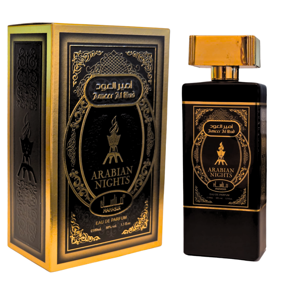 Ameer Al Oud Arabian Nights Unisex 100ml EDP By Manasik Arabic Fragrance Sealed