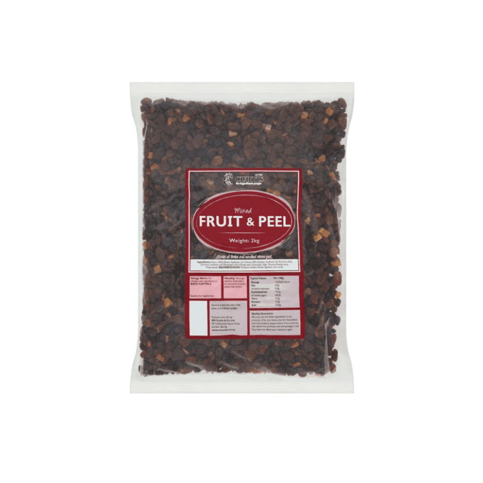 Curtis Mixed Fruit & Peel 2kg bag