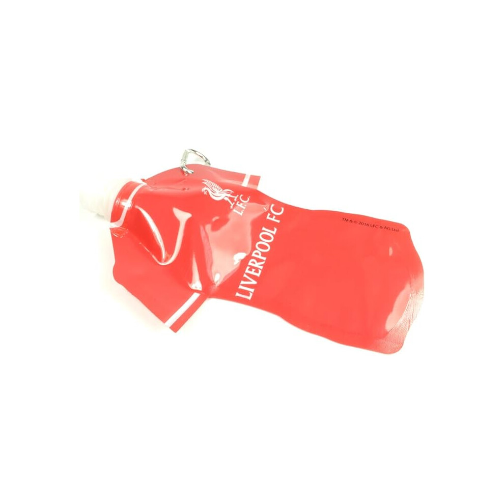 Official Liverpool FC Flat Water Bottle reusable