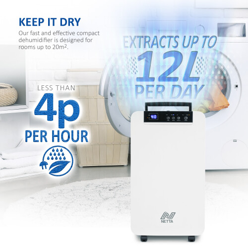 NETTA NETTA 12L Dehumidifier 1