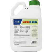 Gallup Hi-Aktiv 5L Strongest Concentrate Total Weed Killer 490g/L Glyphosate
