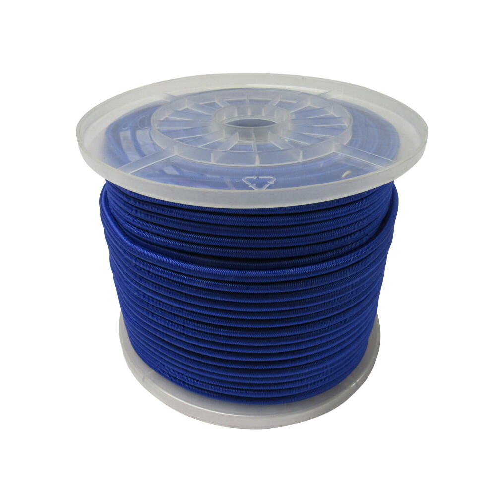 (6Mm, Blue) Elastic Bungee Rope Shock Cord 100M Tie Down 600988557802