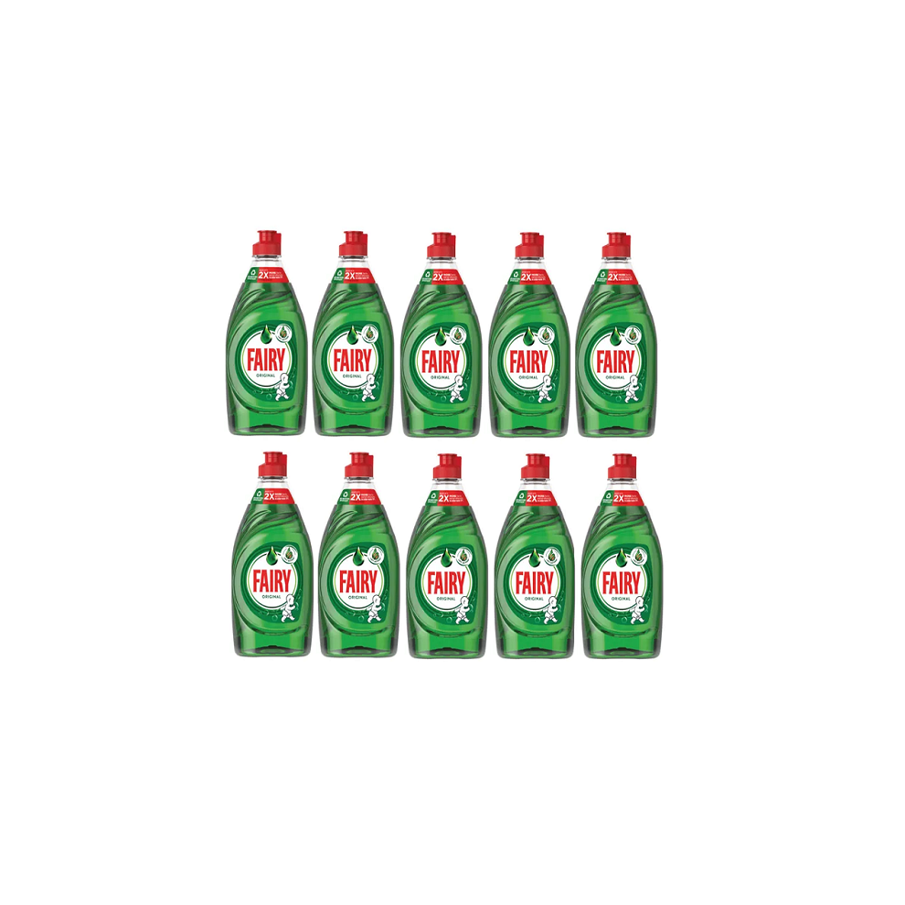 Fairy Original Fragrance Washing Up Liquid 10x 32ml Household Cleaning Product