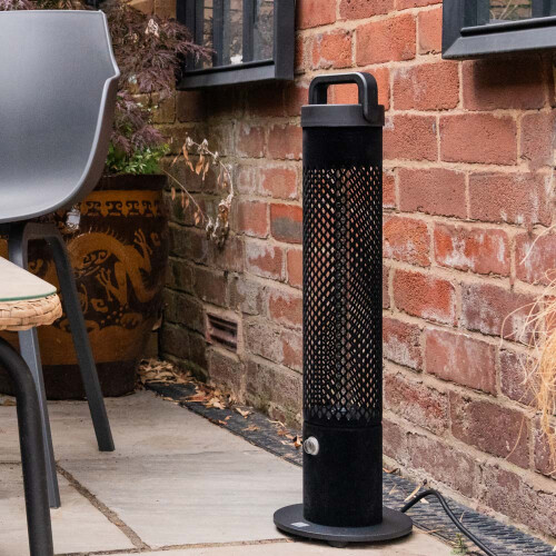 Litecraft Standing 1200W Radiant Heater - Black 2