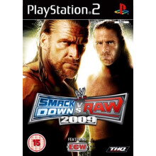 WWE Smackdown Vs Raw 2009 Used Playstation 2 Game - Refurbished