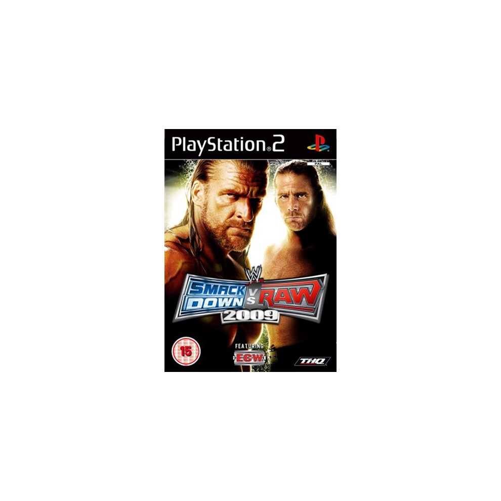 WWE Smackdown Vs Raw 2009 Used Playstation 2 Game