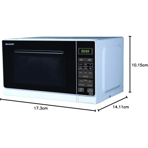 Sharp Sharp R272WM Solo Touch Control Microwave, 20 Litre capacity, White 1