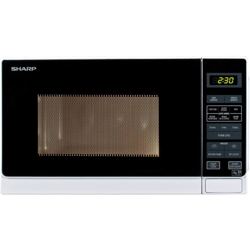 Sharp Sharp R272WM Solo Touch Control Microwave, 20 Litre capacity, White 2