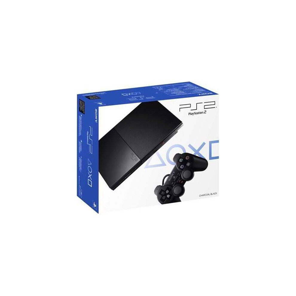 Playstation 2 Slimline Console, Black, Boxed