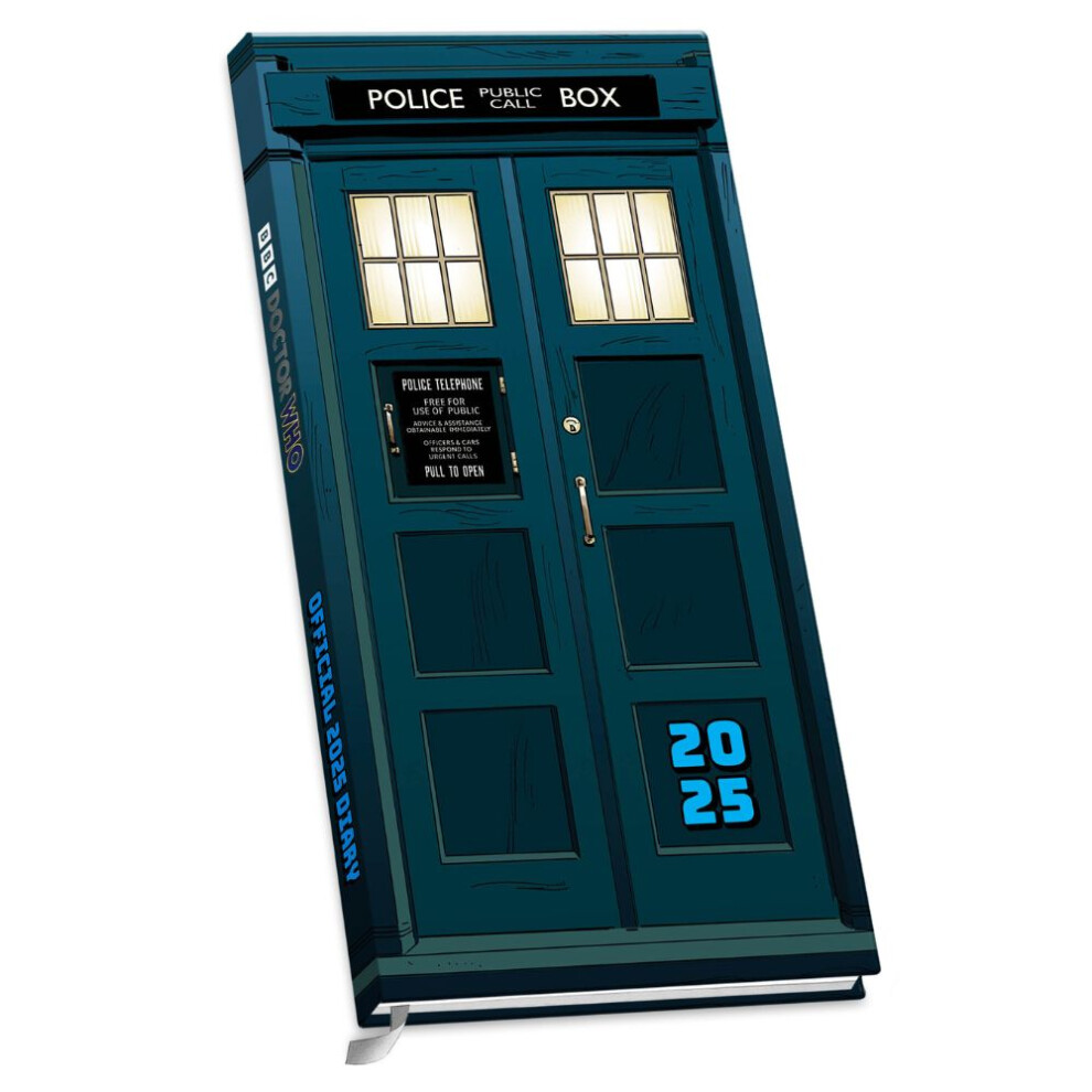 2025 Diary Doctor Who Week to View Slim Pocket Diary Official Product
