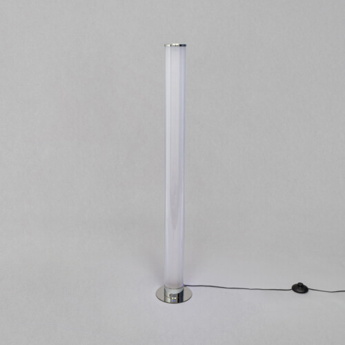 Litecraft Glow Galaxy Floor Lamp Colour Changing LED Base - Chrome 2