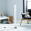 Litecraft Glow Galaxy Floor Lamp Colour Changing LED Base - Chrome 5